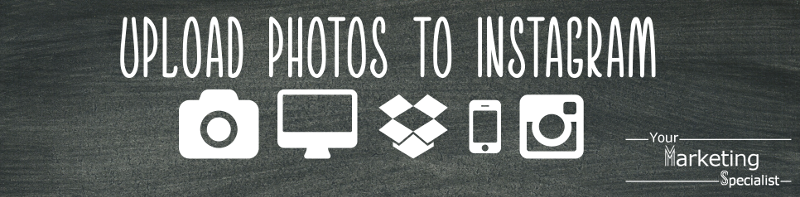 Upload photos to Instagram from camera with dropbox
