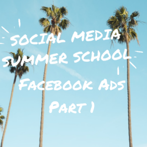 Social Media Summer School Workshop Part 1