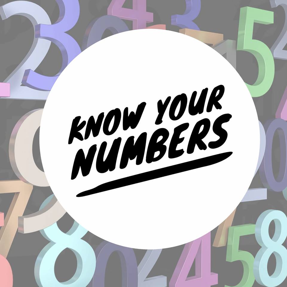know your numbers