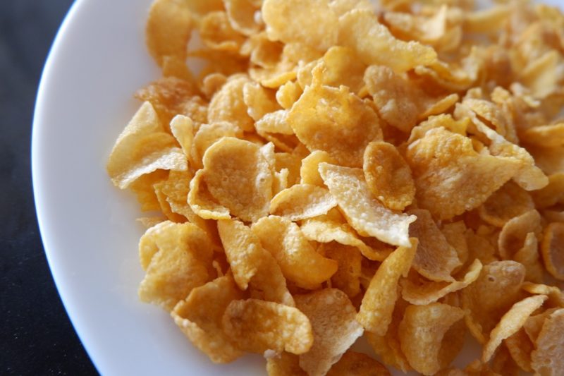 bowl of cornflakes