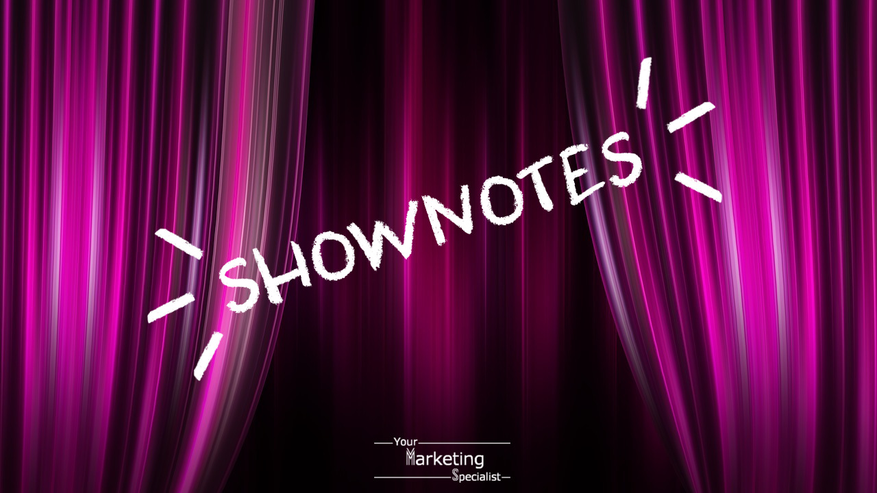 podcast shownotes