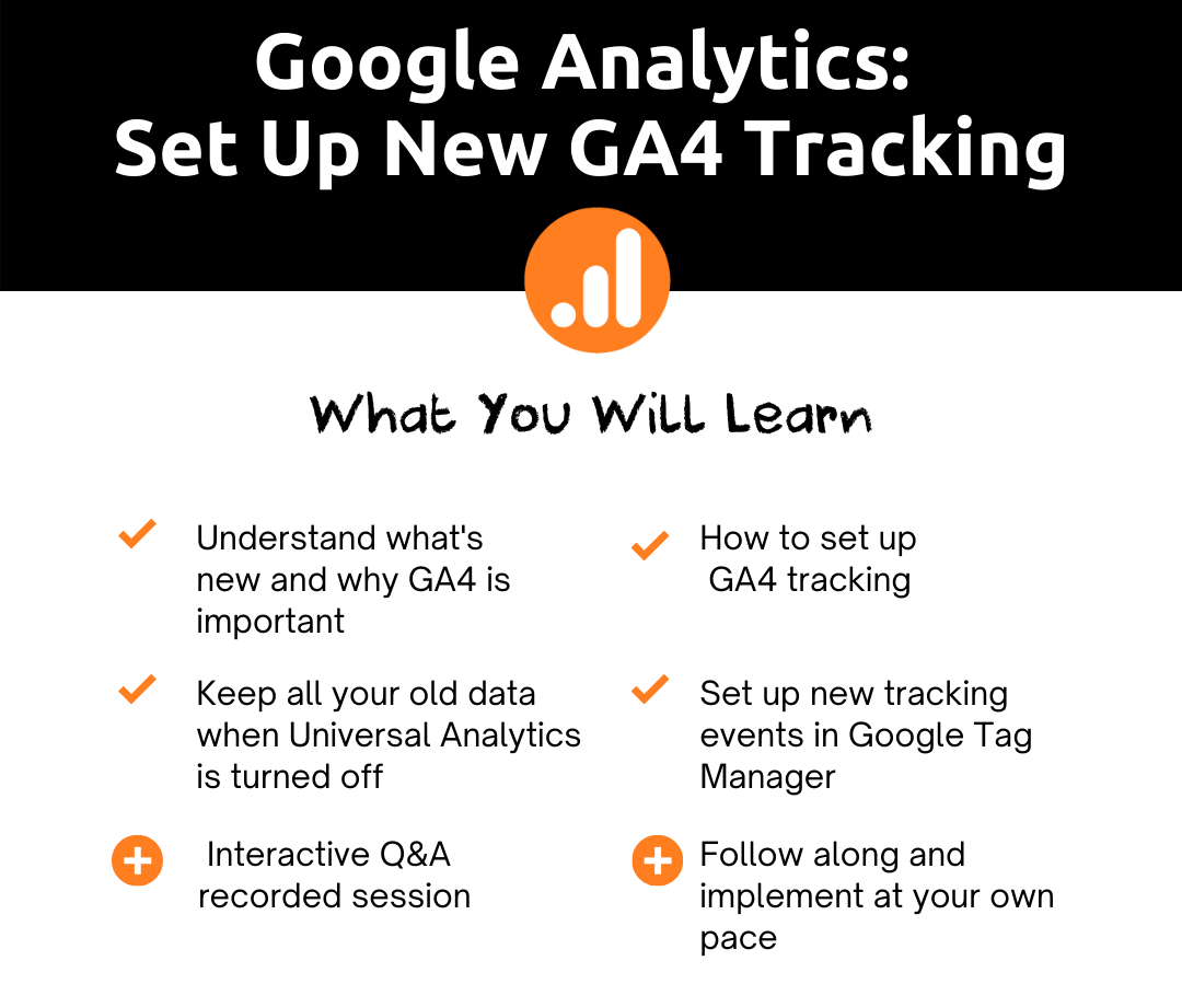 Google Analytics 4 Learning Outcomes