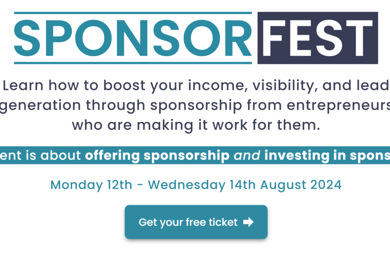 Sponsor Fest Virtual Summit