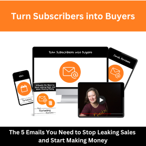 Turn Subscribers Into Buyers Laptop Mock Up